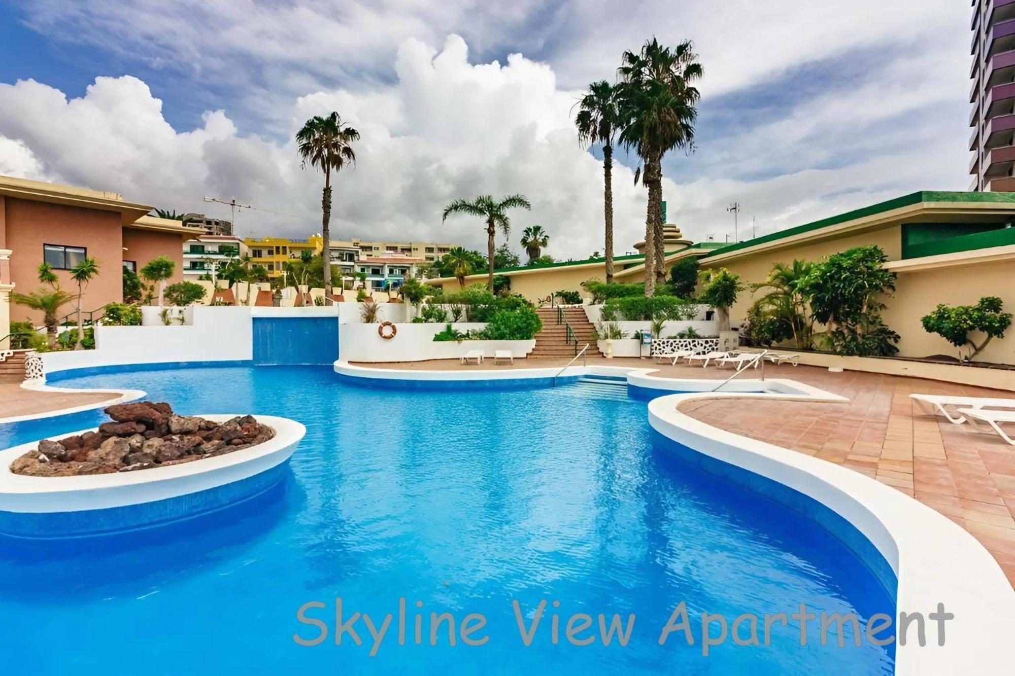 Skyline View Apartment - Free Private Parking Including & Guest Bonus Costa Adeje (Tenerife) Exterior foto