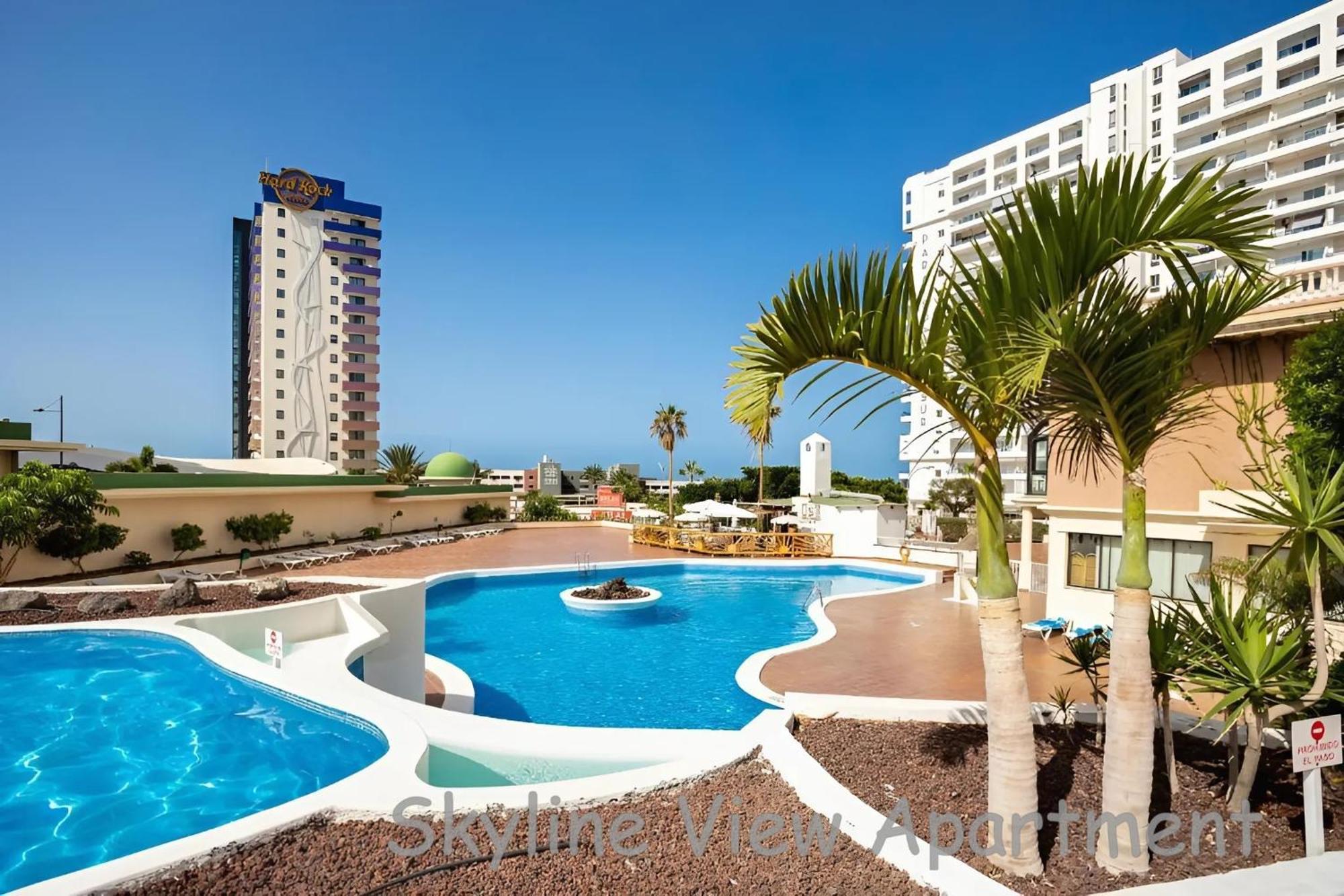 Skyline View Apartment - Free Private Parking Including & Guest Bonus Costa Adeje (Tenerife) Exterior foto